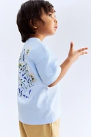 T-Shirt with Printed Motif