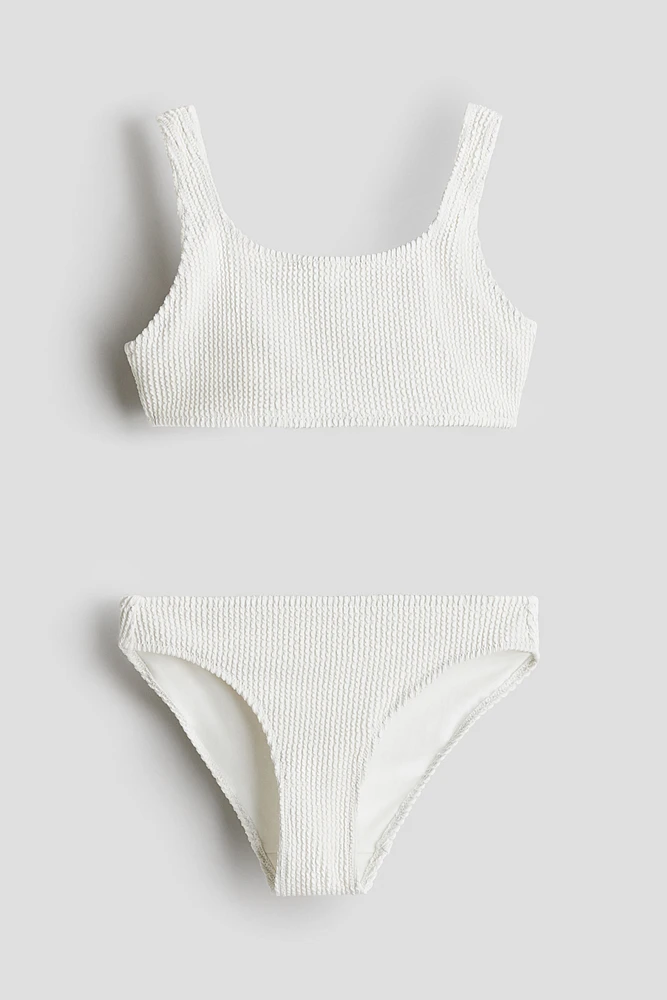 Two-piece Textured Swimsuit