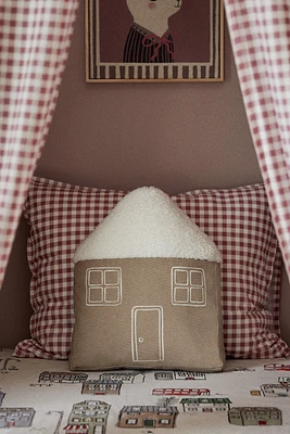 House-Shaped Cushion