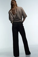 Wide-leg Dress Pants