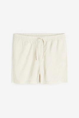 Regular Fit Lyocell Shorts