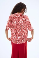 Crinkled Viscose Shirt