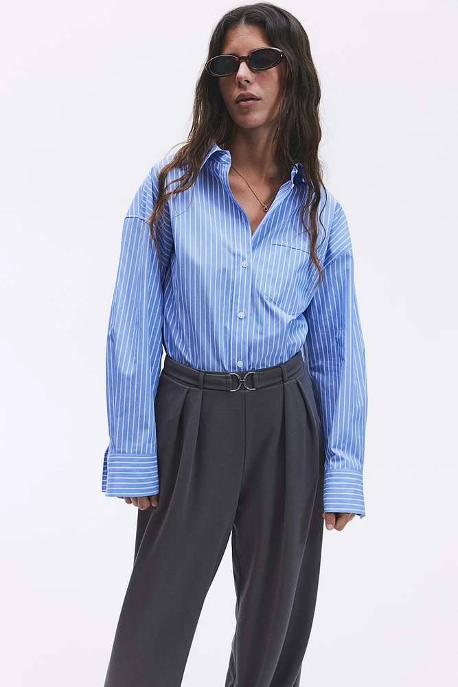 Buckle-detail Dress Pants