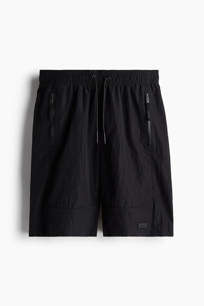 Long Water-Repellent Sports Shorts