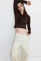 Long-Sleeved Jersey Top