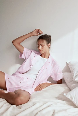 Pajama Shirt and Shorts