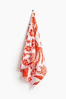 Serviette de plage à motif