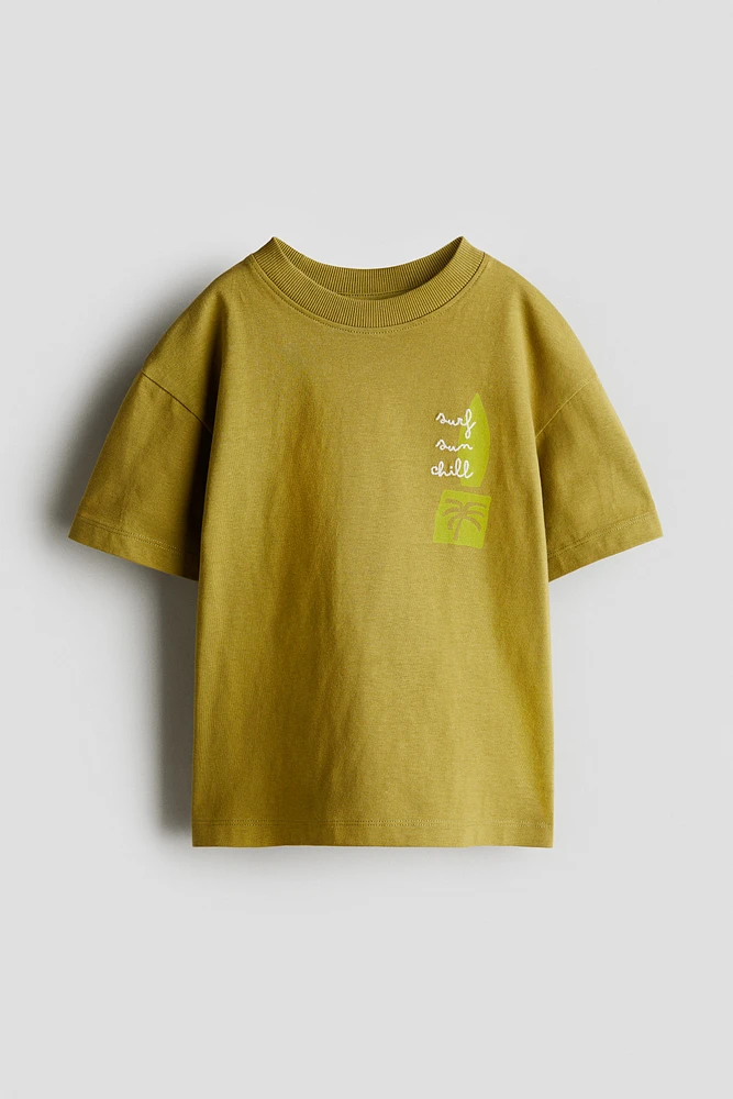 Loose-Fit Printed T-Shirt