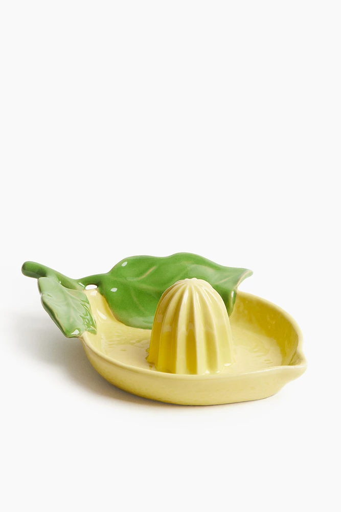 Stoneware Lemon Squeezer