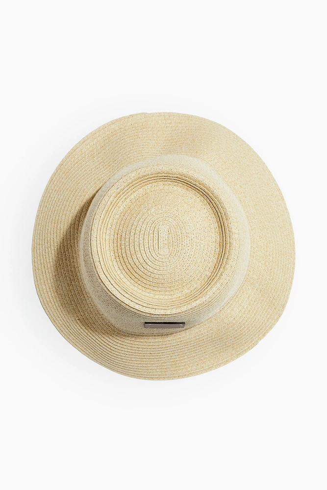 Straw Bucket Hat