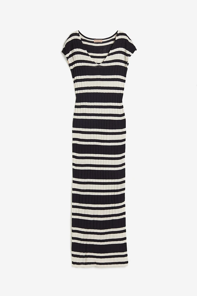 Rib-knit Dress