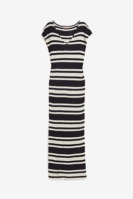 Rib-knit Dress