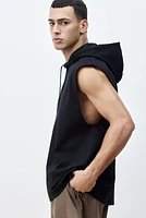 Regular Fit Sleeveless Sports Hoodie DryMove™