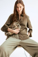 Crop Pull-on Pants