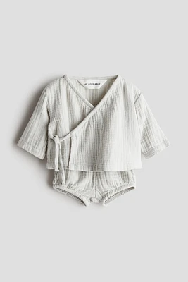 2-Piece Cotton Muslin Set