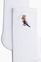 Motif-detail Socks