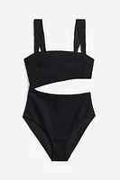 Padded-cup High-leg Swimsuit