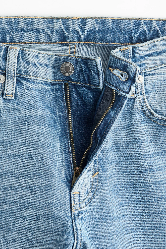 Jean évasé taille haute