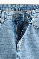 Jean évasé taille haute