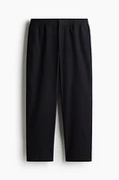 Pantalon décontracté en sergé de coton mélangé