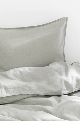Linen Twin Duvet Cover Set