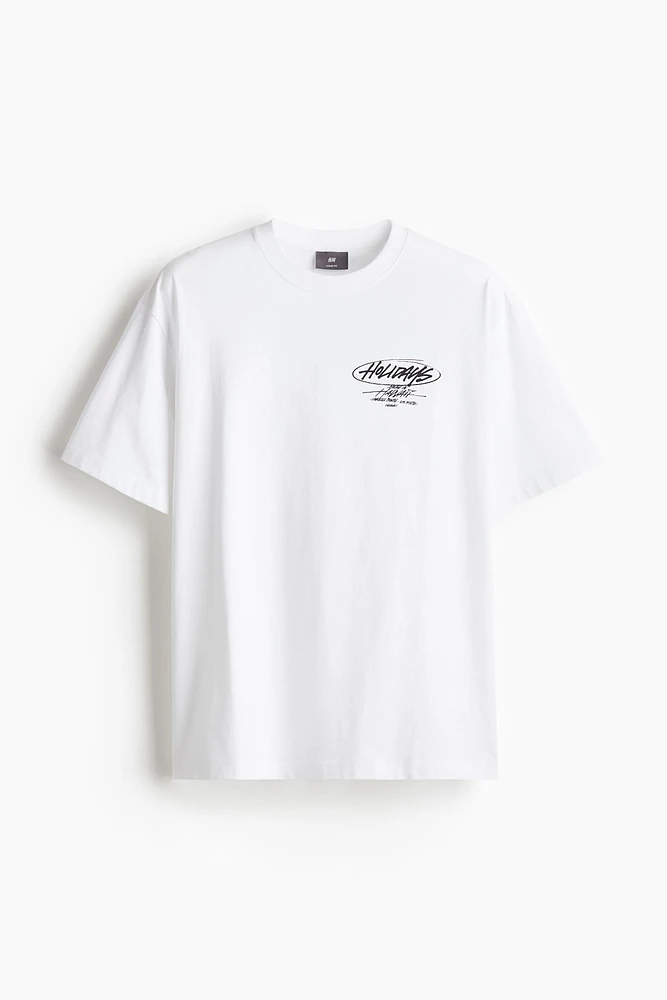 T-shirt imprimé Coupe Flottante
