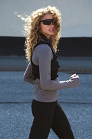 Seamless Half-Zip Sports Top DryMove™