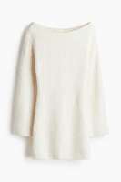 Bouclé-Knit Dress