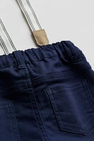Shorts with Suspenders