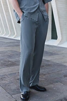 Pantalon décontracté en lyocell mélangé