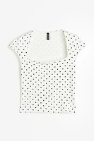 Cap-sleeved Top