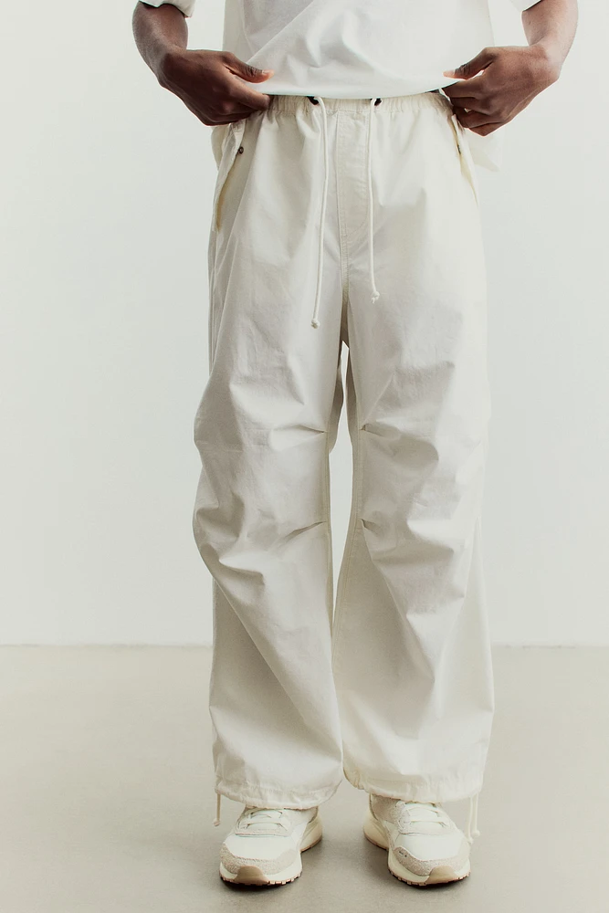 Pantalon parachute flottant