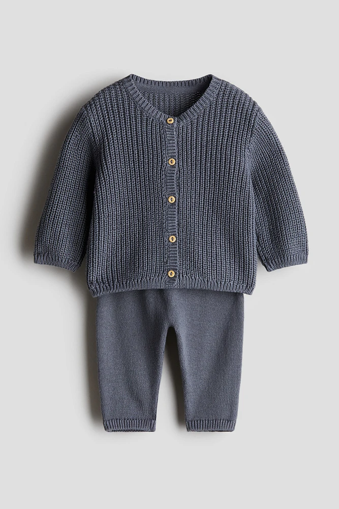 2-piece Cotton-Knit Set