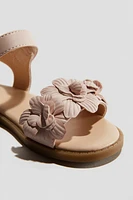 Appliquéd Sandals