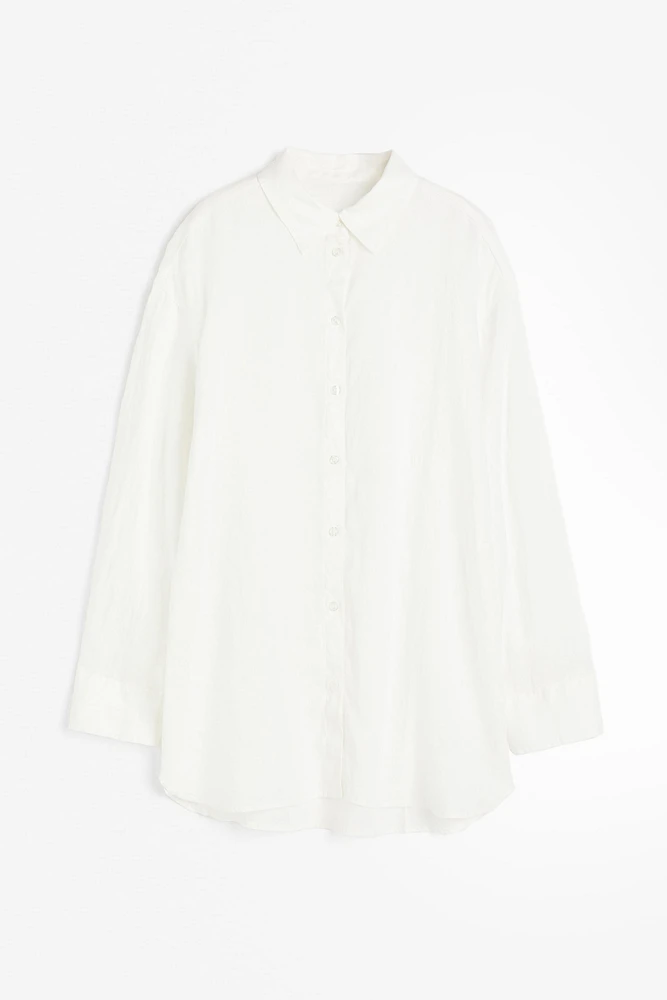 Long Linen Shirt