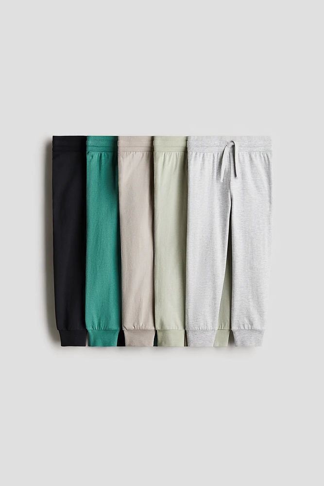 5-pack Cotton Jersey Joggers