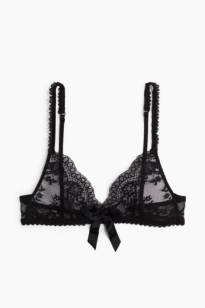 Soft-Cup Lace Bra