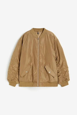 Oversized Bomber Jacket