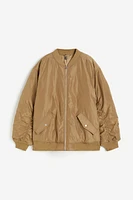 Oversized Bomber Jacket