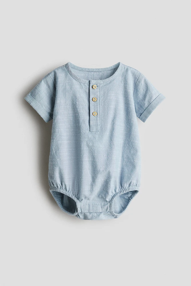 Cotton romper suit
