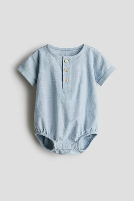 Cotton romper suit