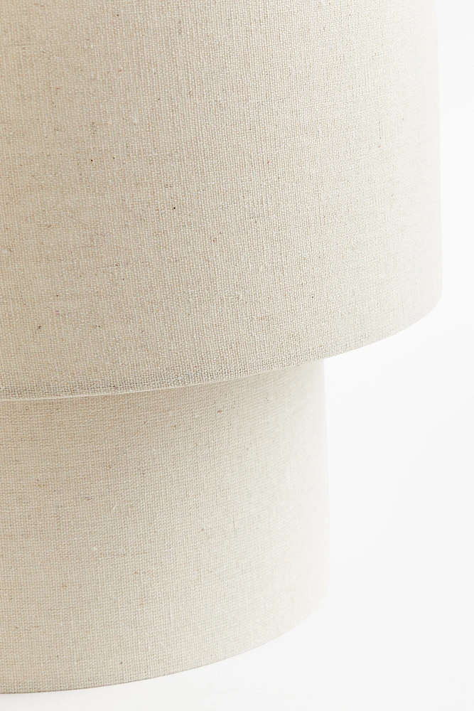 Large Fabric-covered Table Lamp