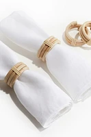 4-pack Rattan Napkin Rings