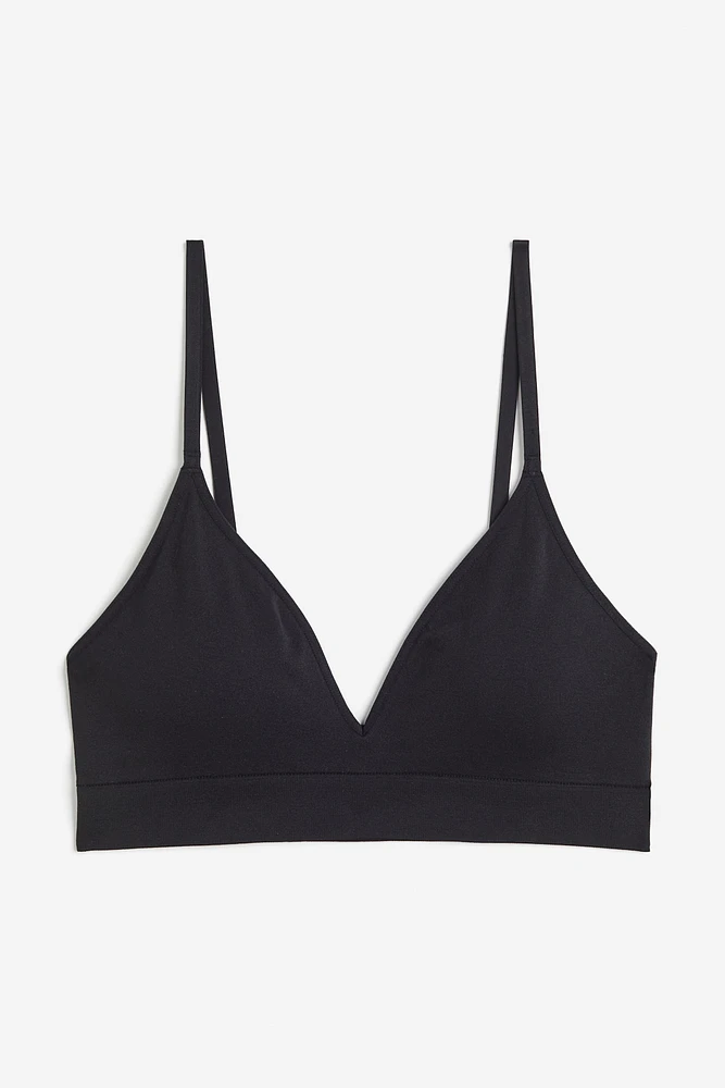 Seamless Padded Soft-cup Bra