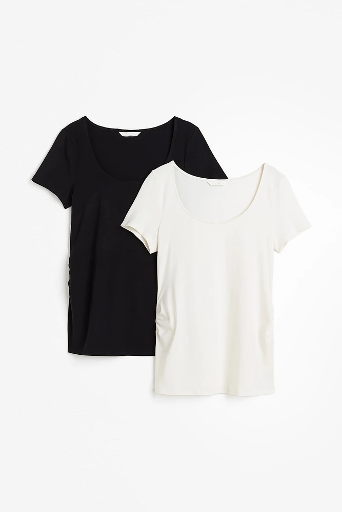 MAMA 2-pack Scoop-neck Tops