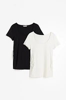 MAMA 2-pack Scoop-neck Tops