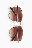 Aviator-Style Sunglasses