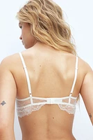 Soutien-gorge balconnet en dentelle