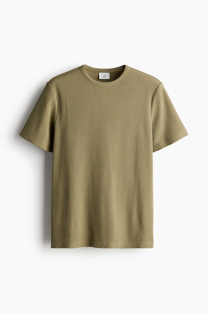 Regular Fit Waffled T-shirt