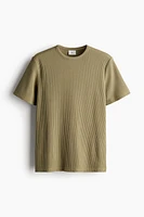 Regular Fit Waffled T-shirt